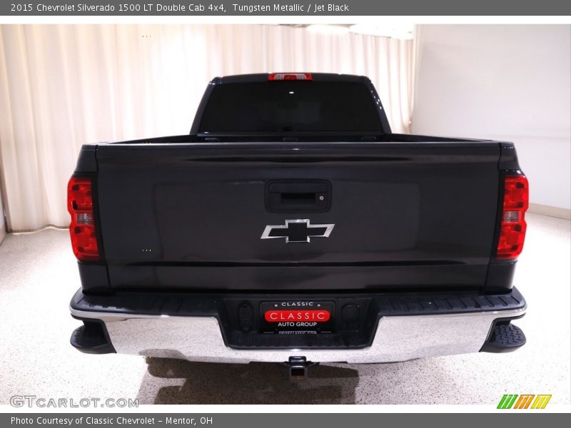Tungsten Metallic / Jet Black 2015 Chevrolet Silverado 1500 LT Double Cab 4x4