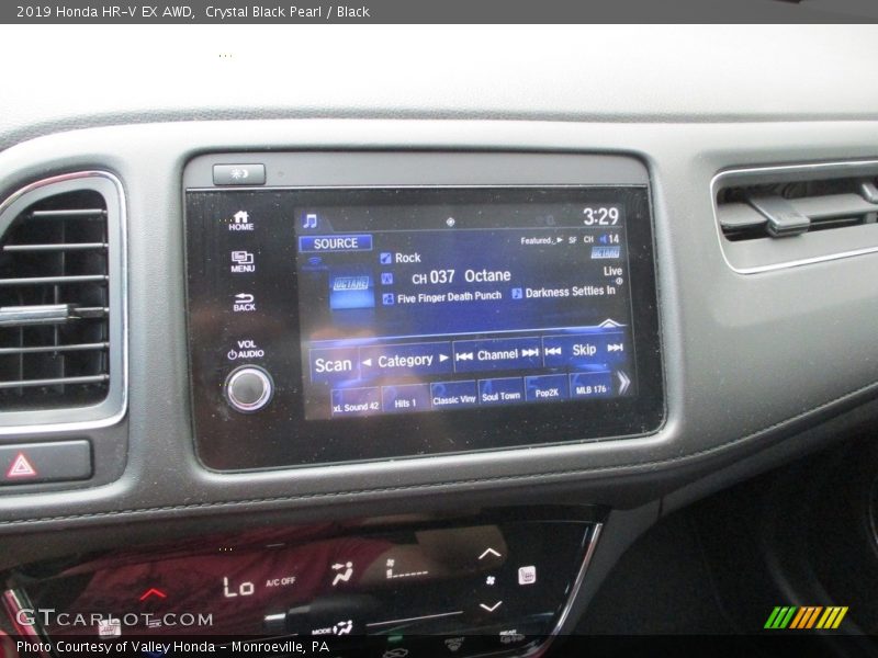 Crystal Black Pearl / Black 2019 Honda HR-V EX AWD