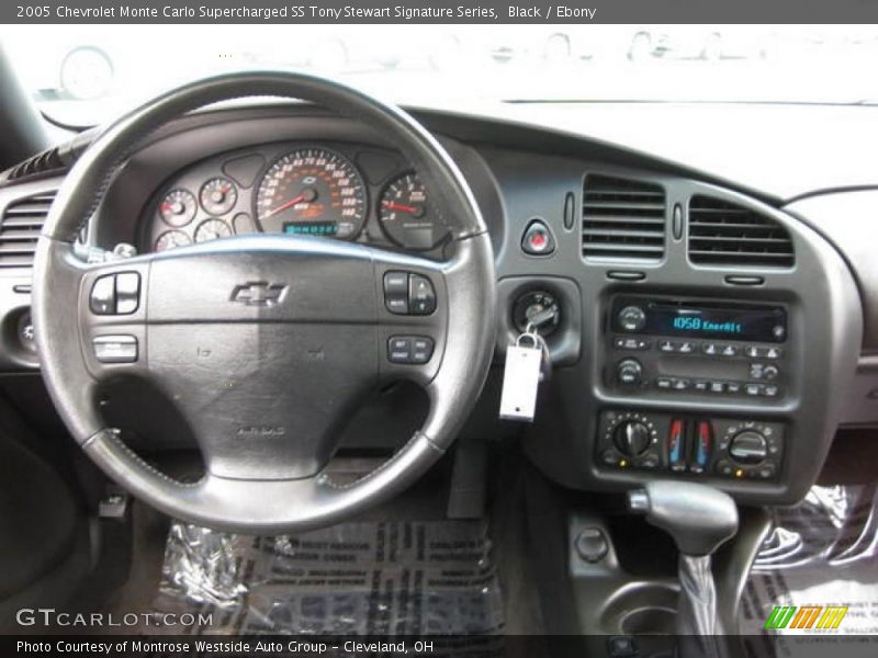 Black / Ebony 2005 Chevrolet Monte Carlo Supercharged SS Tony Stewart Signature Series