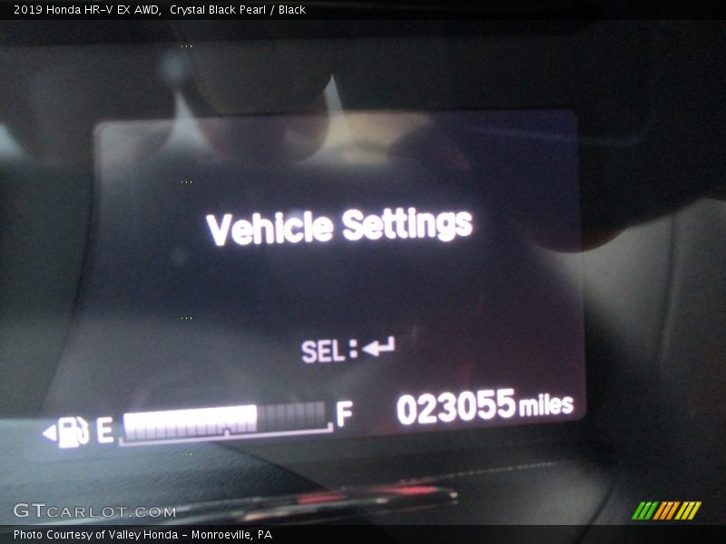 Crystal Black Pearl / Black 2019 Honda HR-V EX AWD