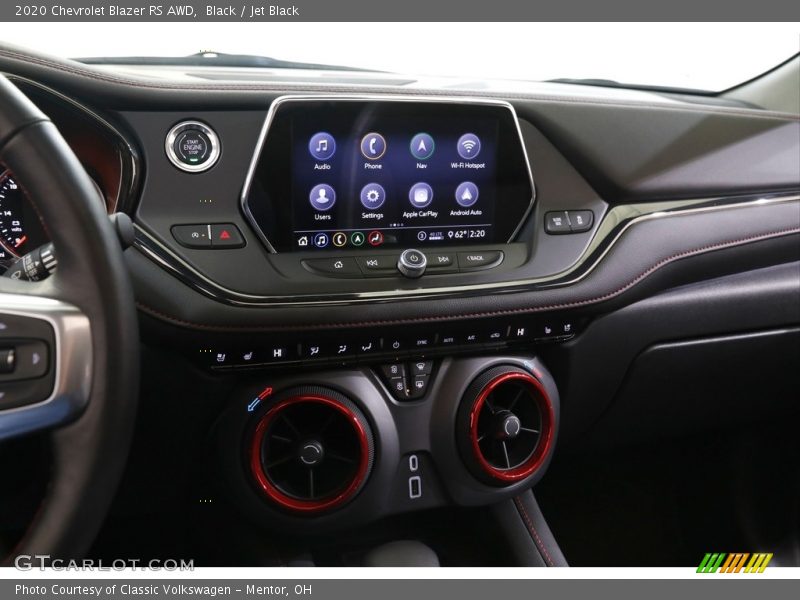 Black / Jet Black 2020 Chevrolet Blazer RS AWD