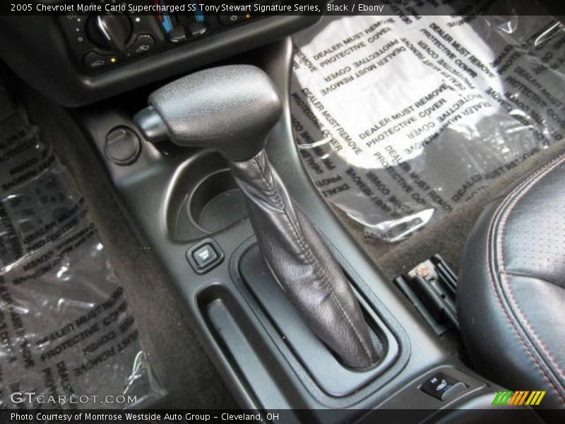 Black / Ebony 2005 Chevrolet Monte Carlo Supercharged SS Tony Stewart Signature Series