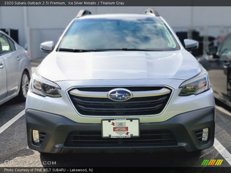 Ice Silver Metallic / Titanium Gray 2020 Subaru Outback 2.5i Premium