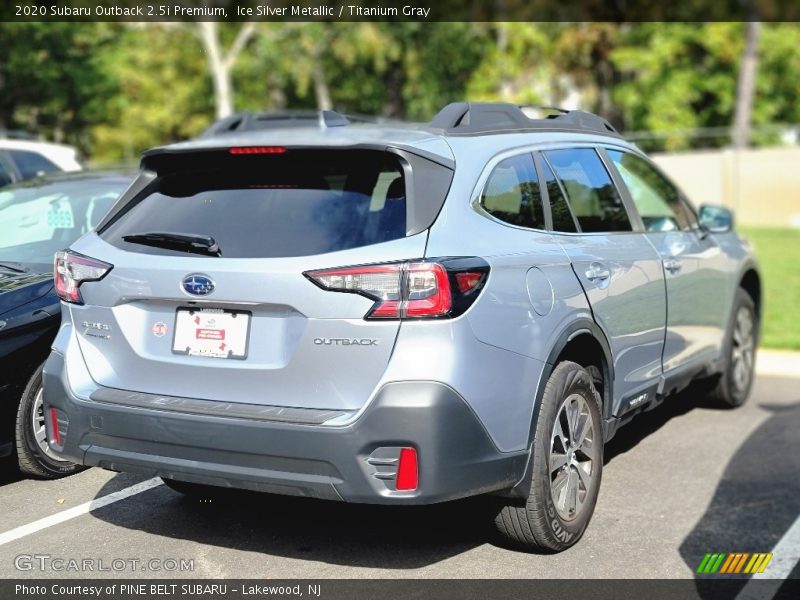 Ice Silver Metallic / Titanium Gray 2020 Subaru Outback 2.5i Premium