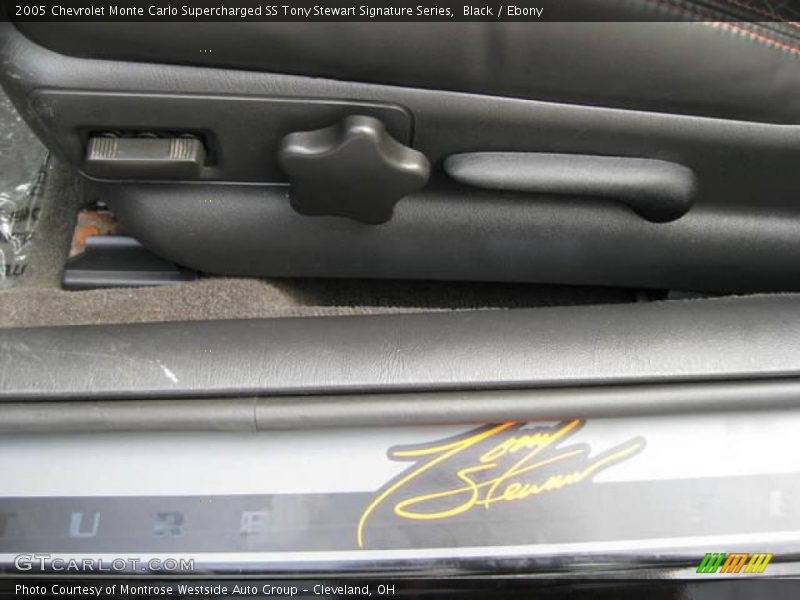 Black / Ebony 2005 Chevrolet Monte Carlo Supercharged SS Tony Stewart Signature Series