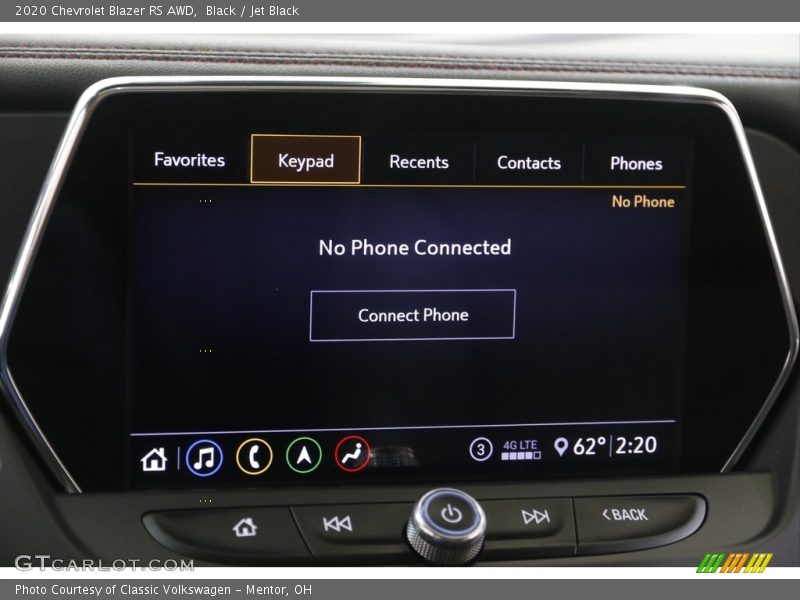 Black / Jet Black 2020 Chevrolet Blazer RS AWD