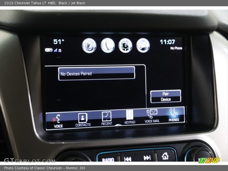 Black / Jet Black 2019 Chevrolet Tahoe LT 4WD