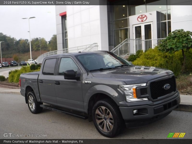 Stone Gray / Earth Gray 2018 Ford F150 XL SuperCrew 4x4
