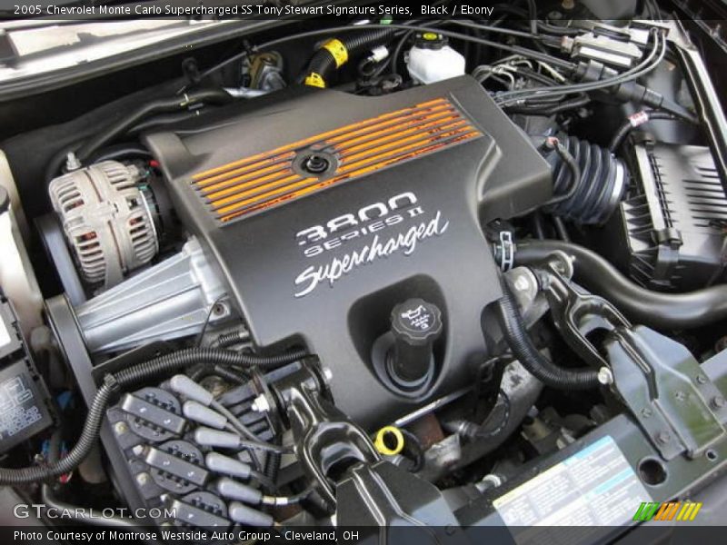 Black / Ebony 2005 Chevrolet Monte Carlo Supercharged SS Tony Stewart Signature Series