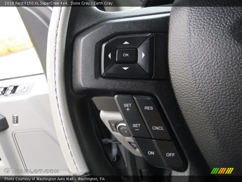 Stone Gray / Earth Gray 2018 Ford F150 XL SuperCrew 4x4