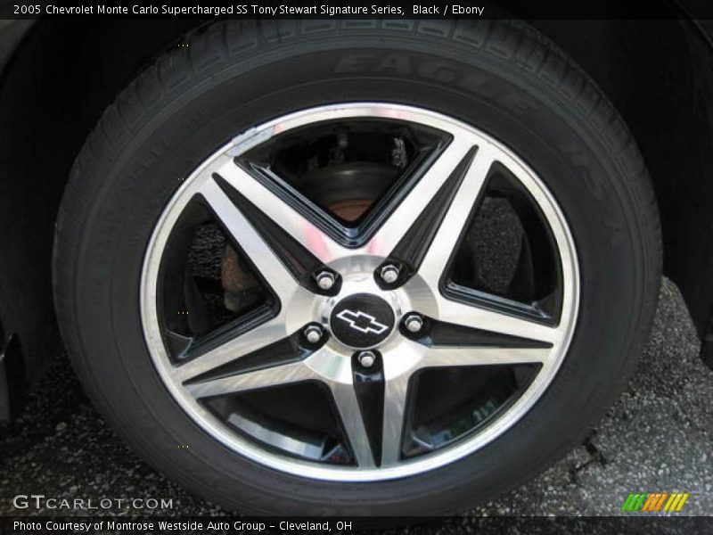 Black / Ebony 2005 Chevrolet Monte Carlo Supercharged SS Tony Stewart Signature Series
