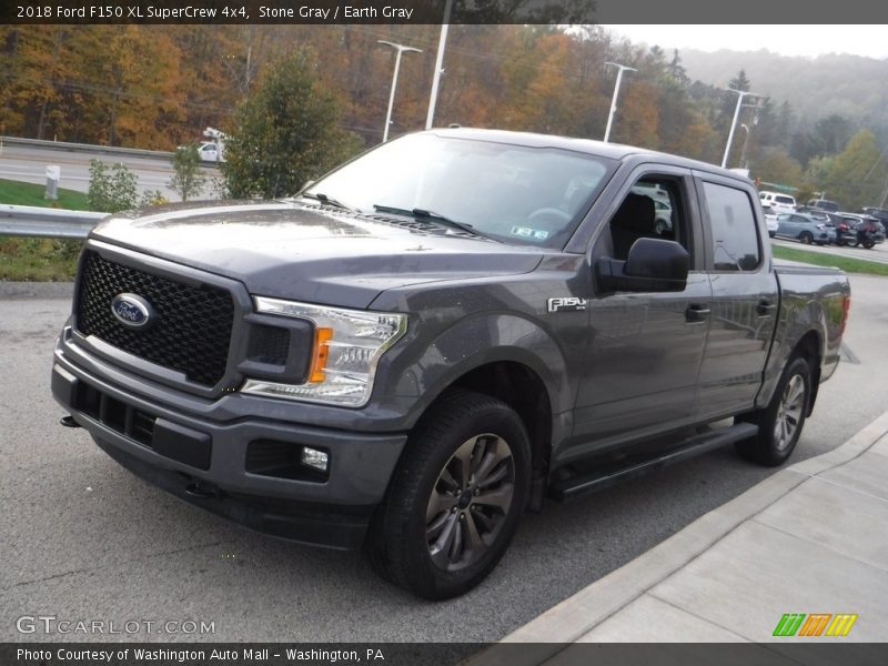 Stone Gray / Earth Gray 2018 Ford F150 XL SuperCrew 4x4