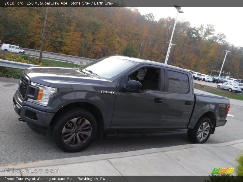 Stone Gray / Earth Gray 2018 Ford F150 XL SuperCrew 4x4