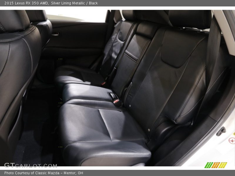 Silver Lining Metallic / Black 2015 Lexus RX 350 AWD
