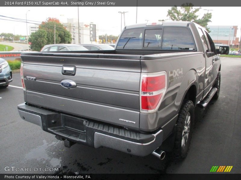 Sterling Grey / Steel Grey 2014 Ford F150 XLT SuperCab 4x4