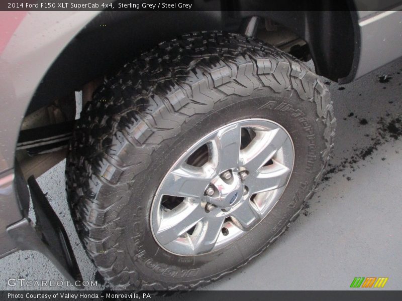 Sterling Grey / Steel Grey 2014 Ford F150 XLT SuperCab 4x4