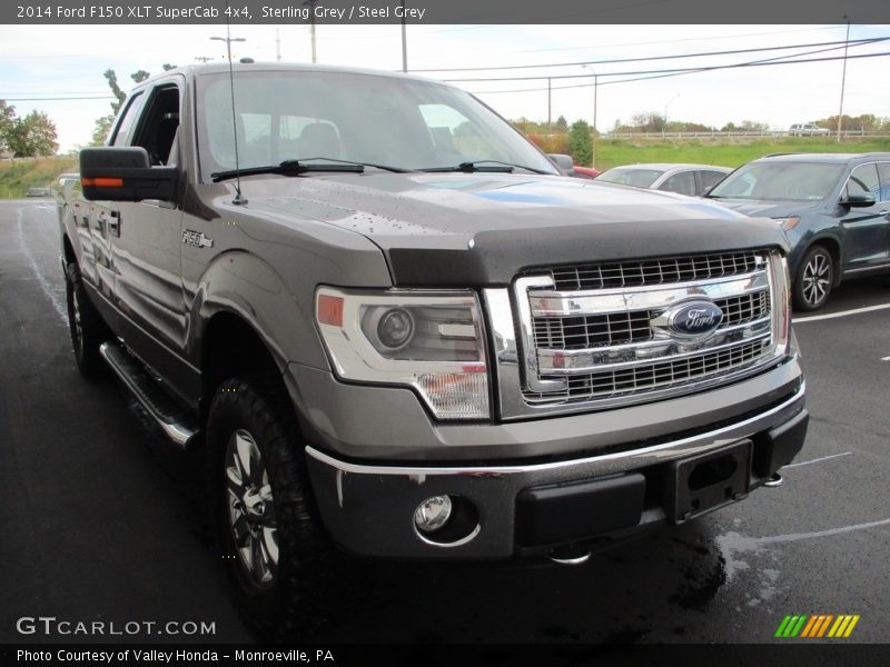 Sterling Grey / Steel Grey 2014 Ford F150 XLT SuperCab 4x4