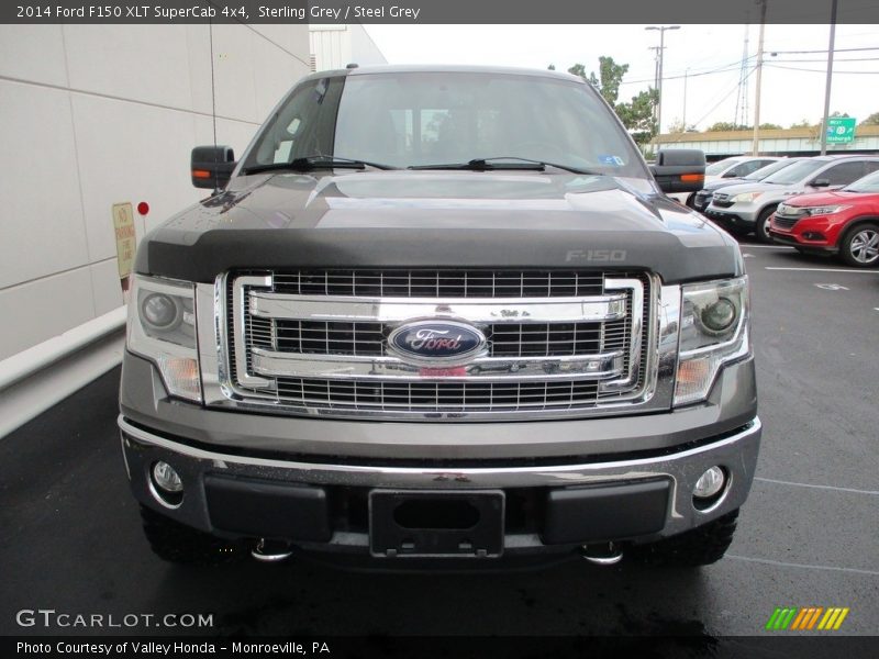 Sterling Grey / Steel Grey 2014 Ford F150 XLT SuperCab 4x4