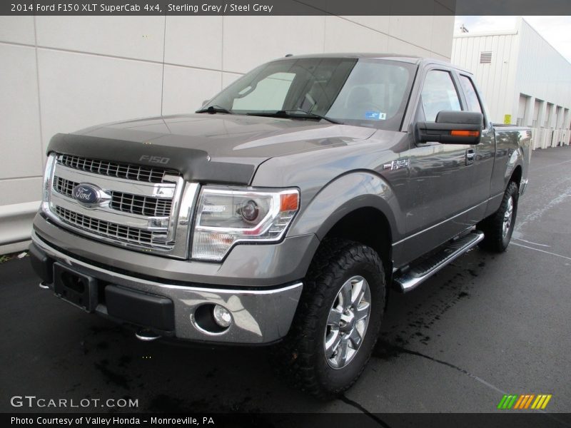 Sterling Grey / Steel Grey 2014 Ford F150 XLT SuperCab 4x4