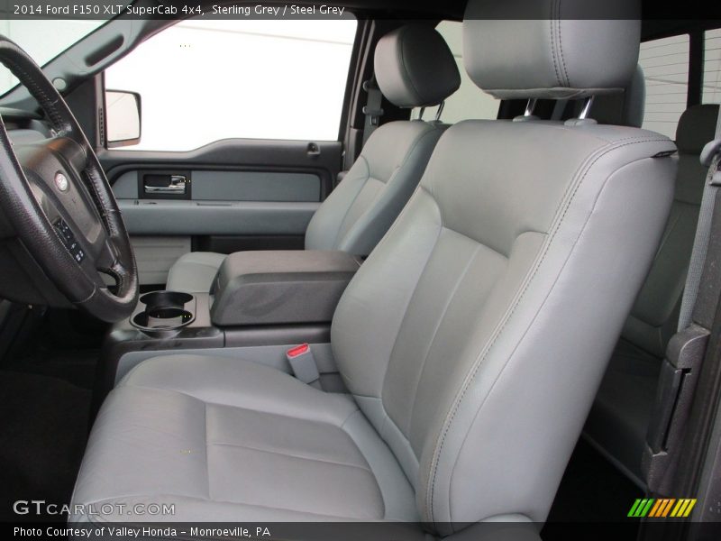 Sterling Grey / Steel Grey 2014 Ford F150 XLT SuperCab 4x4