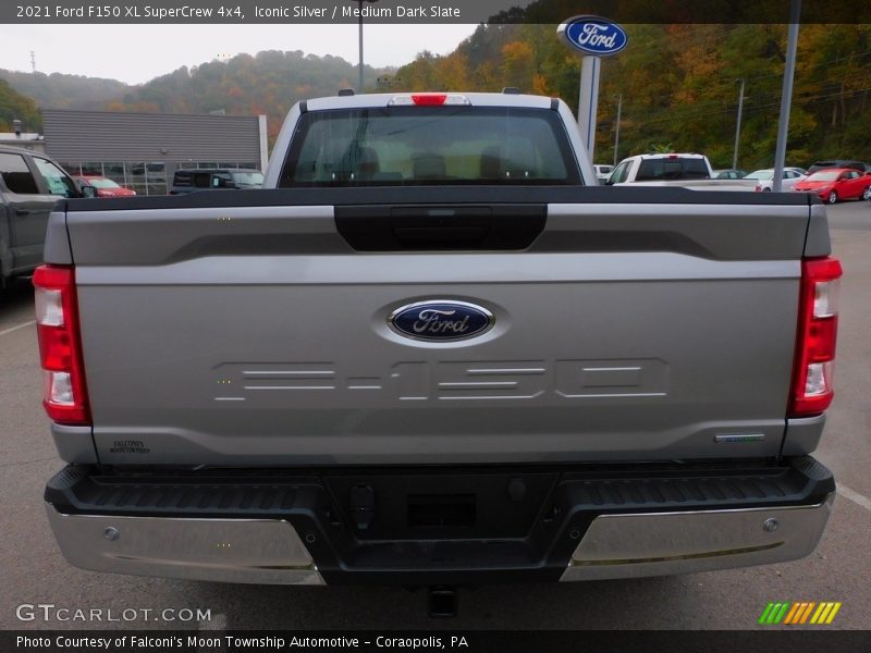 Iconic Silver / Medium Dark Slate 2021 Ford F150 XL SuperCrew 4x4
