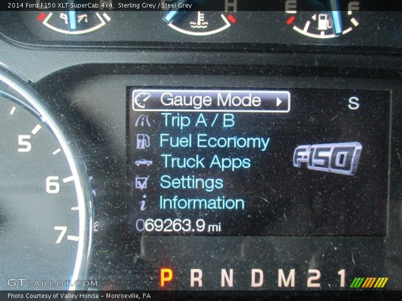 Sterling Grey / Steel Grey 2014 Ford F150 XLT SuperCab 4x4