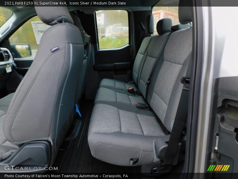 Iconic Silver / Medium Dark Slate 2021 Ford F150 XL SuperCrew 4x4