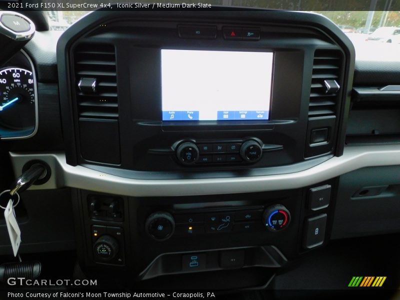 Iconic Silver / Medium Dark Slate 2021 Ford F150 XL SuperCrew 4x4