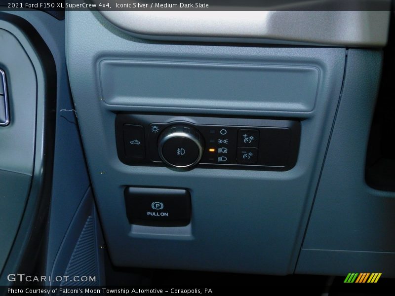 Iconic Silver / Medium Dark Slate 2021 Ford F150 XL SuperCrew 4x4