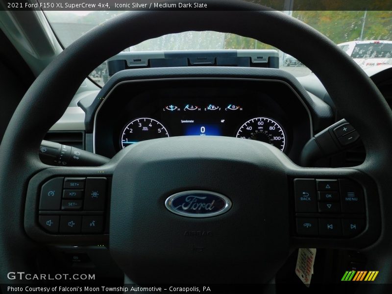 Iconic Silver / Medium Dark Slate 2021 Ford F150 XL SuperCrew 4x4