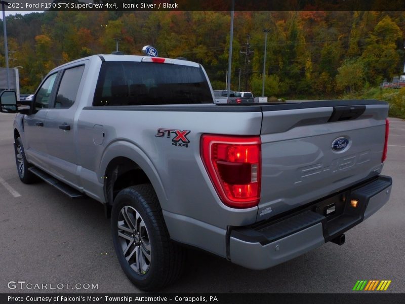 Iconic Silver / Black 2021 Ford F150 STX SuperCrew 4x4