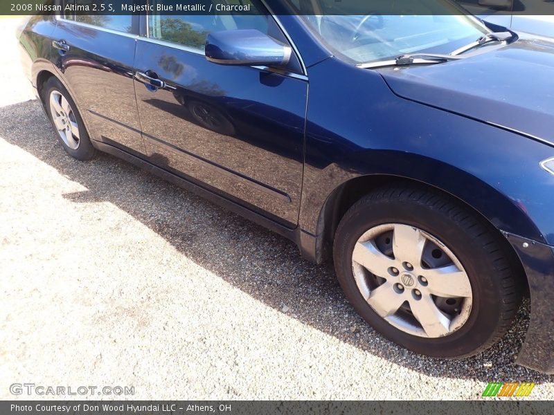 Majestic Blue Metallic / Charcoal 2008 Nissan Altima 2.5 S