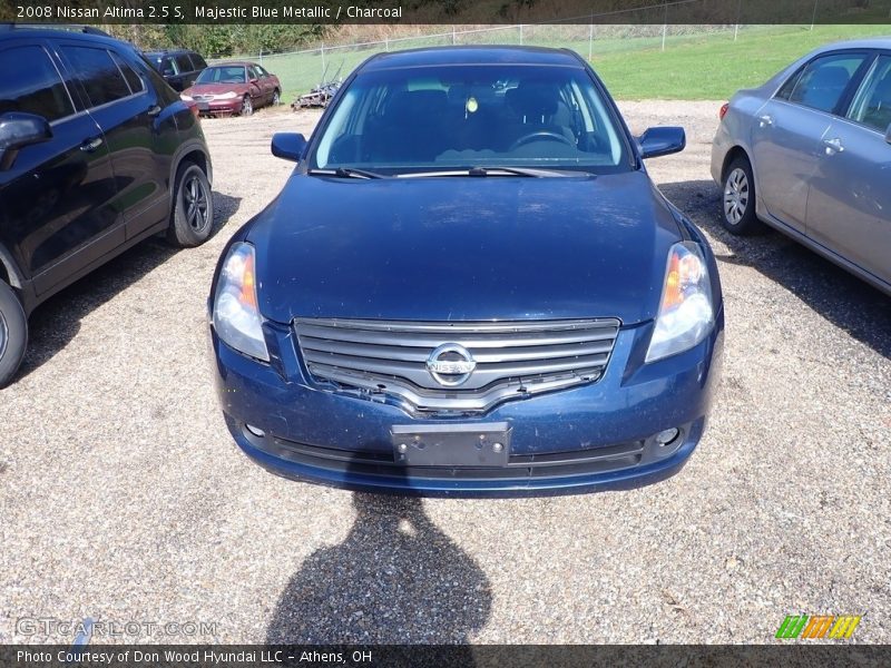 Majestic Blue Metallic / Charcoal 2008 Nissan Altima 2.5 S