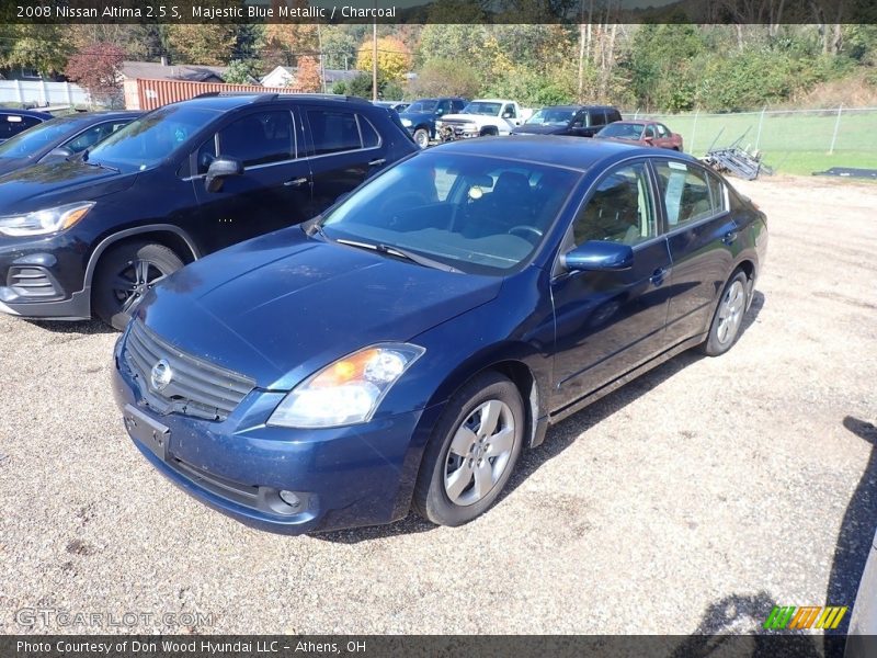 Majestic Blue Metallic / Charcoal 2008 Nissan Altima 2.5 S
