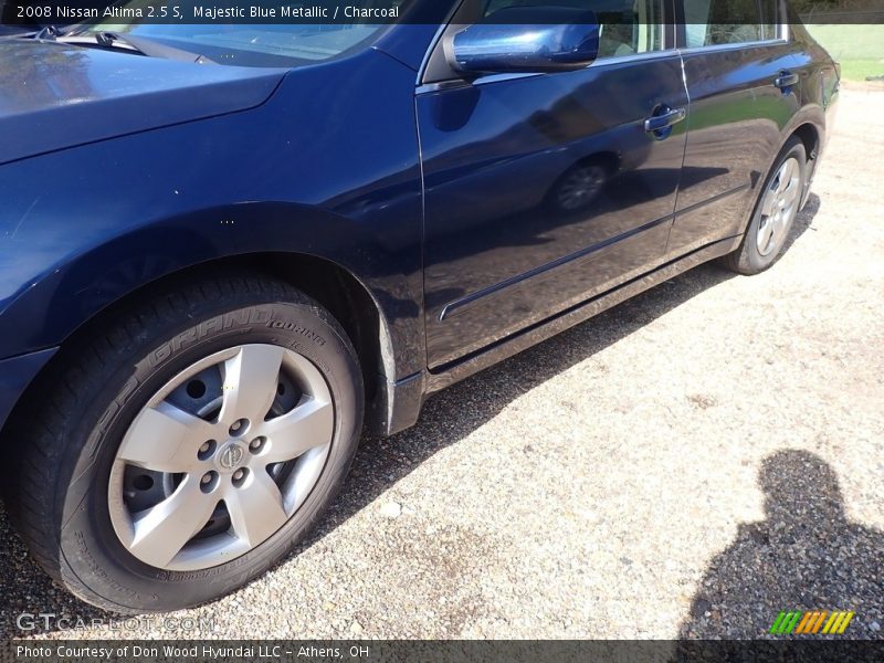 Majestic Blue Metallic / Charcoal 2008 Nissan Altima 2.5 S