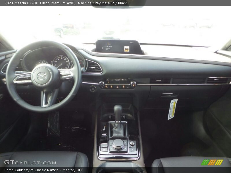 Machine Gray Metallic / Black 2021 Mazda CX-30 Turbo Premium AWD