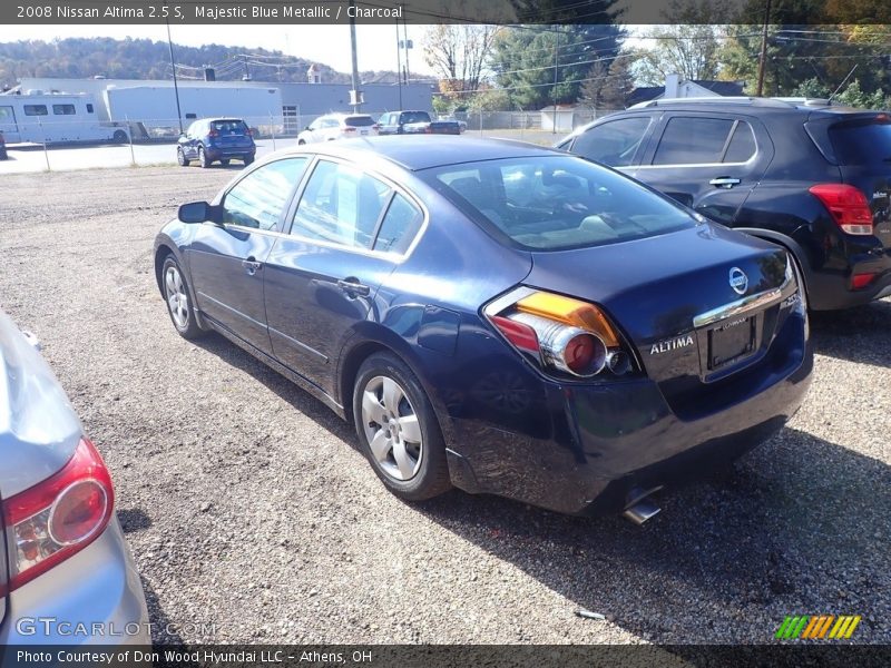 Majestic Blue Metallic / Charcoal 2008 Nissan Altima 2.5 S