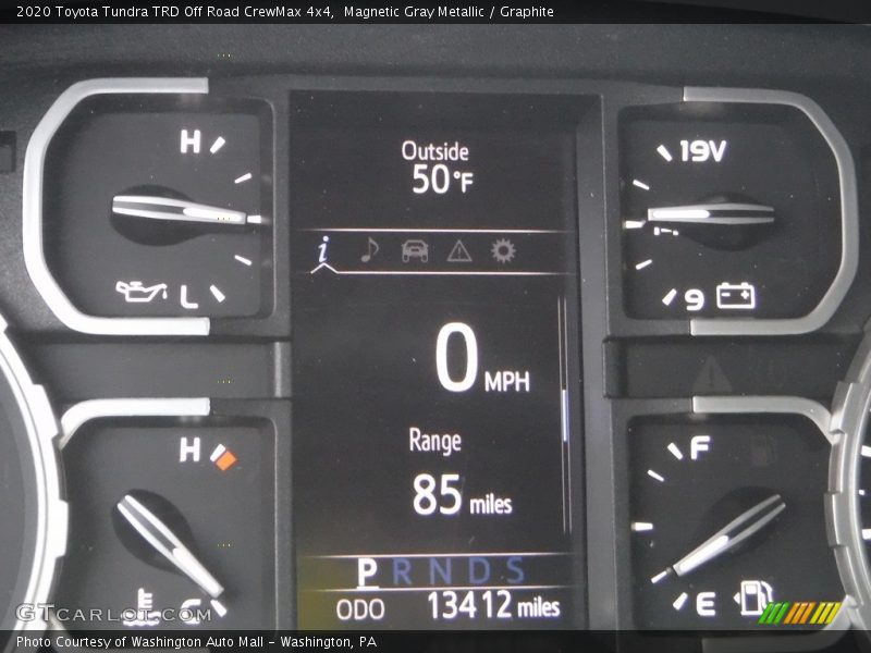 Magnetic Gray Metallic / Graphite 2020 Toyota Tundra TRD Off Road CrewMax 4x4