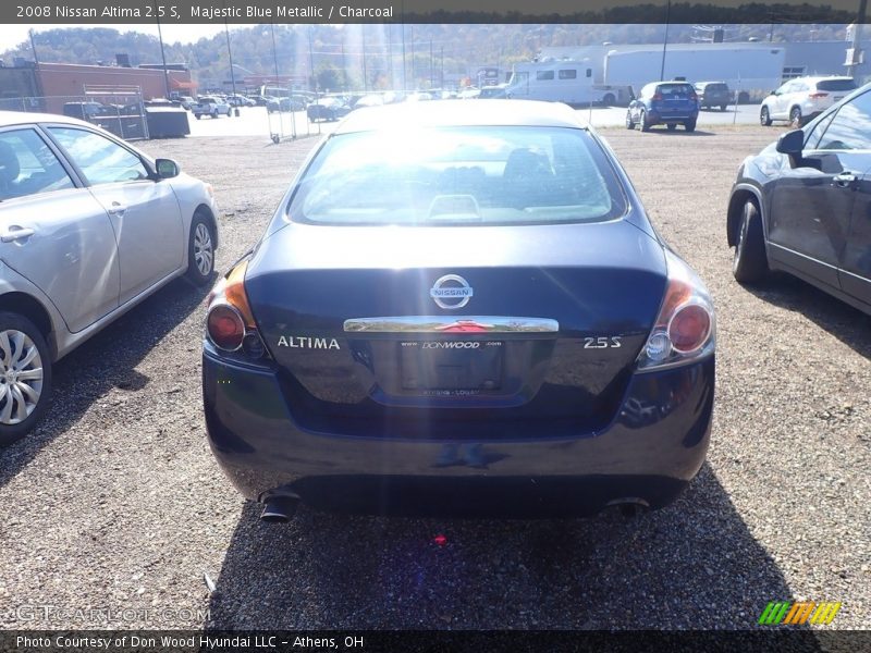 Majestic Blue Metallic / Charcoal 2008 Nissan Altima 2.5 S