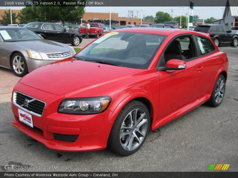 Passion Red / Off Black 2008 Volvo C30 T5 Version 2.0
