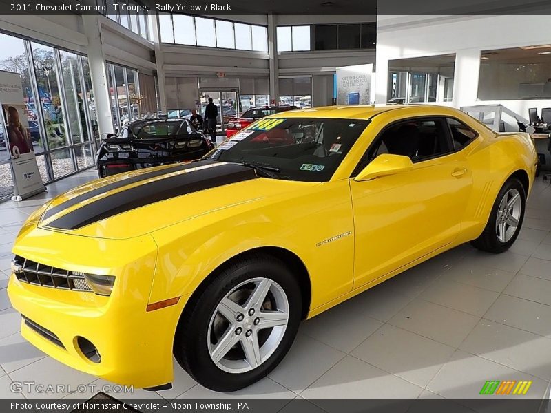 Rally Yellow / Black 2011 Chevrolet Camaro LT Coupe