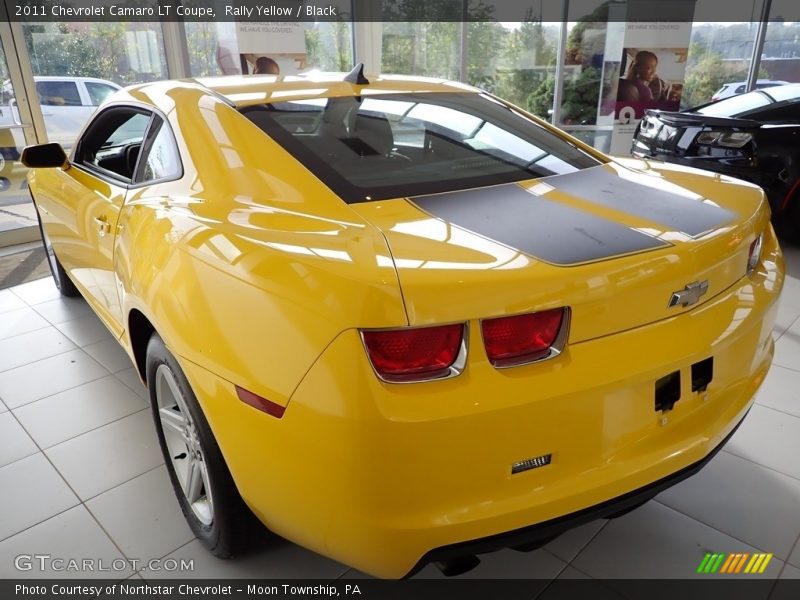 Rally Yellow / Black 2011 Chevrolet Camaro LT Coupe