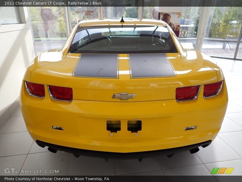 Rally Yellow / Black 2011 Chevrolet Camaro LT Coupe