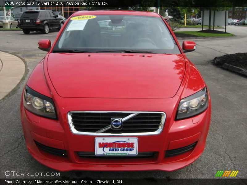 Passion Red / Off Black 2008 Volvo C30 T5 Version 2.0