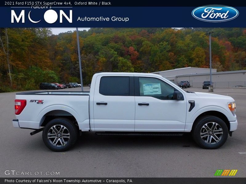 Oxford White / Black 2021 Ford F150 STX SuperCrew 4x4