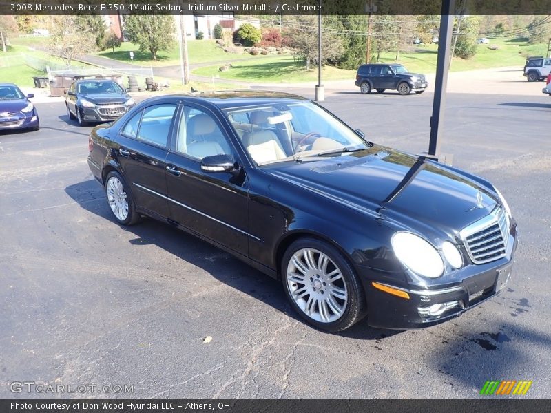 Iridium Silver Metallic / Cashmere 2008 Mercedes-Benz E 350 4Matic Sedan