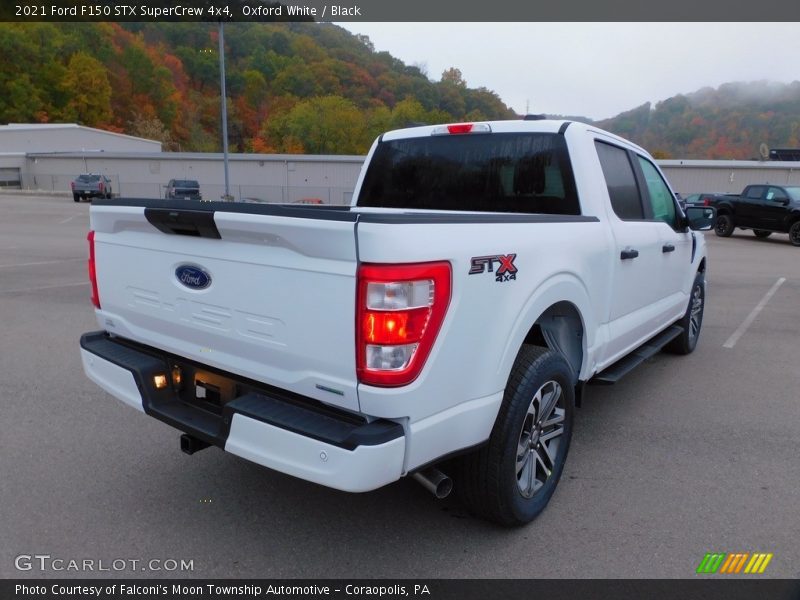 Oxford White / Black 2021 Ford F150 STX SuperCrew 4x4