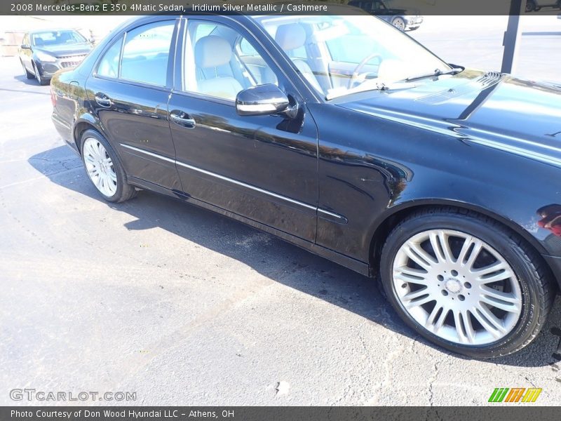 Iridium Silver Metallic / Cashmere 2008 Mercedes-Benz E 350 4Matic Sedan