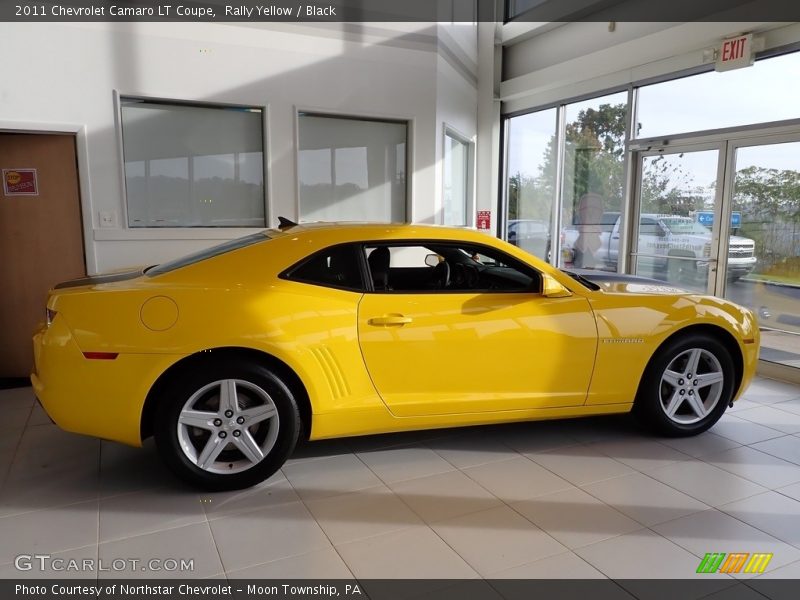 Rally Yellow / Black 2011 Chevrolet Camaro LT Coupe