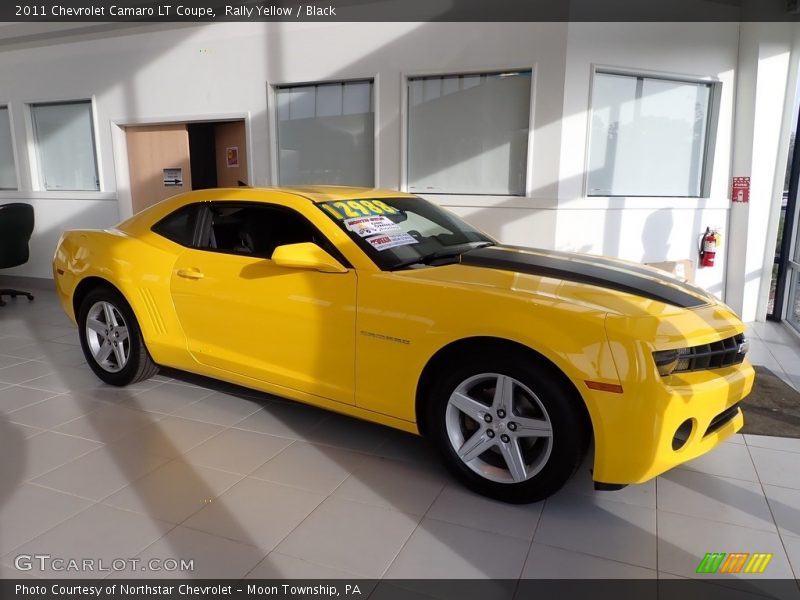 Rally Yellow / Black 2011 Chevrolet Camaro LT Coupe